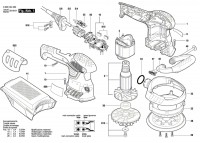 Bosch 3 603 CA4 001 Pex 400 Ae Random Orbital Sander 230 V / Eu Spare Parts